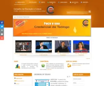 E-Cgadb.com.br(Free JA T3 blank Joomla 2.5 template) Screenshot