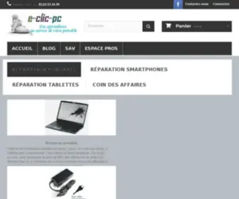 E-Clic-PC.com(E Clic PC) Screenshot