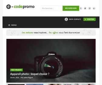 E-Codepromo.fr(Codes promo par) Screenshot