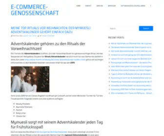 E-Commerce-Genossenschaft.de(E-Commerce Genossenschaft) Screenshot