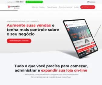 E-Completo.com.br(Desenvolvimento de Lojas Virtuais) Screenshot