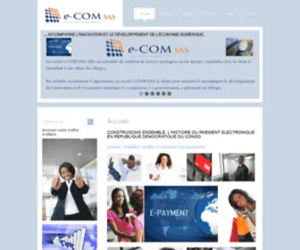 E-Comsas.com(ONT) Screenshot
