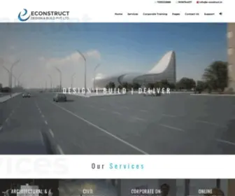 E-Construct.in(E-Construct Design & Build Pvt LTD) Screenshot