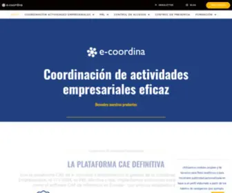 E-Coordina.es(La Coordinación de Actividades Empresariales) Screenshot