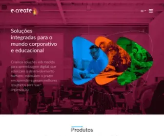 E-Create.com.br(Ecreate) Screenshot