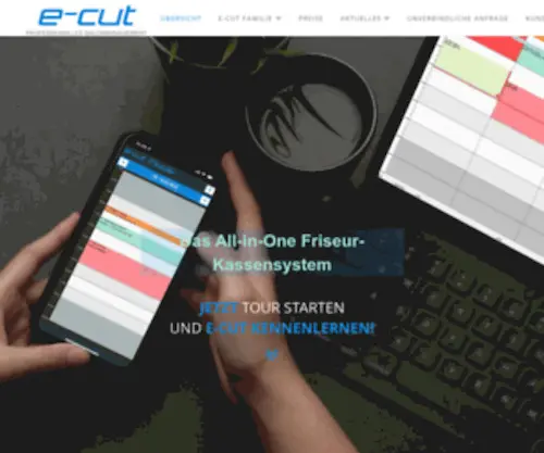 E-Cut.de(Kassensystem für Friseure und Kosmetiker) Screenshot