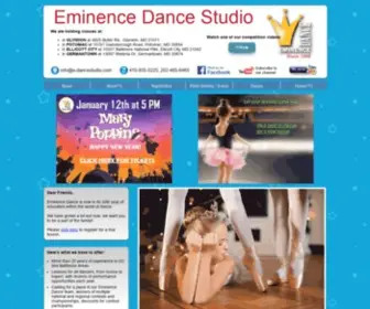 E-Dancestudio.com(Eminence Dance Studio) Screenshot