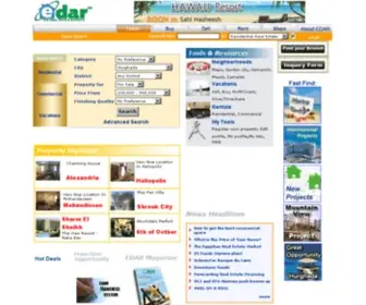 E-Dar.com(Egypt's Real Estate Directory) Screenshot