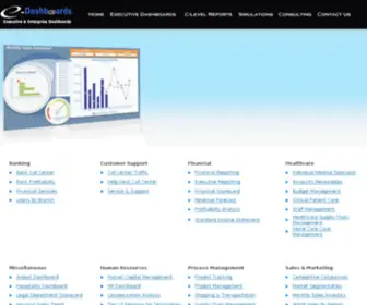 E-Dashboards.com(Executive & Enterprise Dashboards) Screenshot