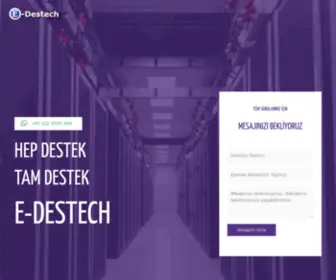E-Destech.com(Web Tasarım) Screenshot