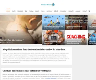 E-Dhea.com(Blog d'informations dans le domaine de la santé et du bien) Screenshot