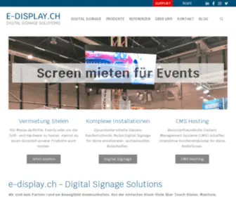 E-Display.ch(Dein) Screenshot