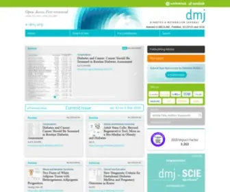 E-DMJ.org(Diabetes & Metabolism Journal) Screenshot