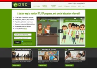 E-DRC.com(Online PBIS) Screenshot