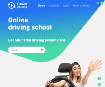 E-Driver-Training.com(Online Fahrschule) Screenshot