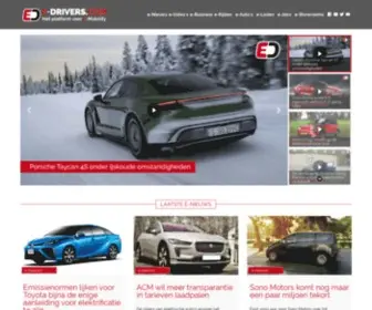 E-Drivers.com(Platform voor elektrisch rijden) Screenshot
