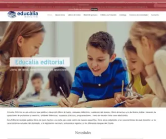 E-Ducalia.com(Libros de texto y material de oposiciones docentes) Screenshot