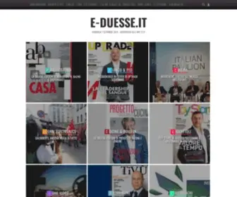 E-Duesse.it(Il sistema integrato e multicanale di comunicazione al trade) Screenshot