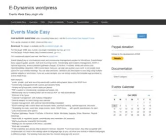 E-Dynamics.be(E Dynamics) Screenshot