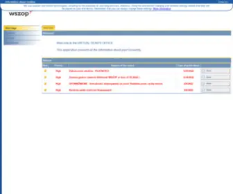 E-Dziekanat.edu.pl(Wirtualny Dziekanat) Screenshot