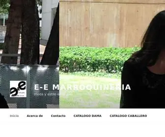 E-E.com.mx(Moda y estilo en la piel) Screenshot