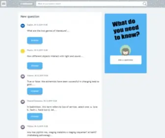 E-Edukasyon.ph(Answers to questions for students) Screenshot