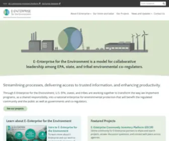 E-Enterprisefortheenvironment.net(E-Enterprise for the Environment) Screenshot