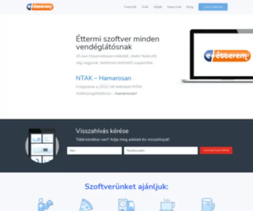 E-Etterem.hu(Éttermi Program E) Screenshot