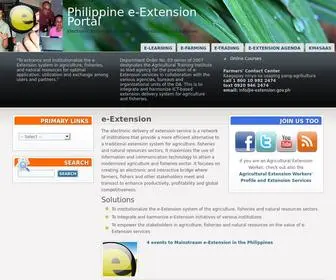 E-Extension.gov.ph(Philippine e) Screenshot