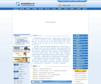 E-Fanyi.net(广州深圳上海正规翻译公司) Screenshot