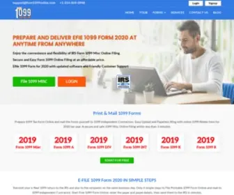 E-File-1099.com(E file 1099 form 2020) Screenshot