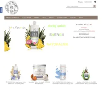 E-Fiore.pl(Producent naturalnych kosmetyków) Screenshot