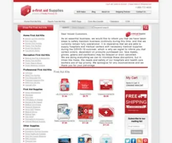 E-Firstaidsupplies.com(First Aid Kits) Screenshot