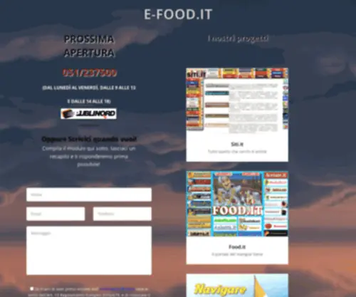 E-Food.it(E Food) Screenshot