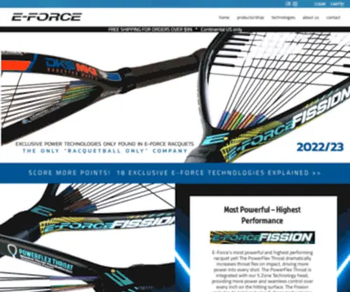 E-Force.com(We Are Racquetball) Screenshot