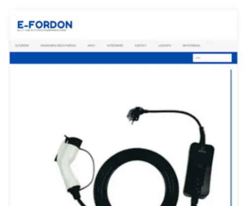E-Fordon.se(Elfordon) Screenshot