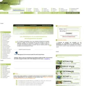 E-Formation-Environnement.com(Formation environnement avec les formations e) Screenshot