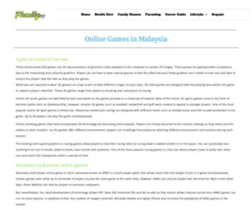 E-Games.com.my(Online Games) Screenshot