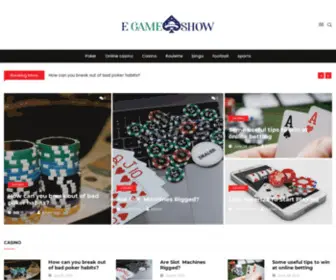 E-Gameshow.com(E Gameshow) Screenshot