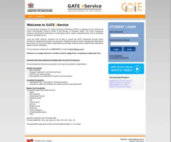 E-Gate.gov.tt(GATE eService) Screenshot