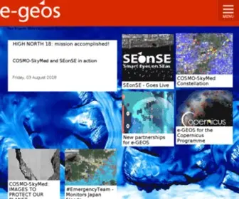 E-Geos.it(E Geos) Screenshot