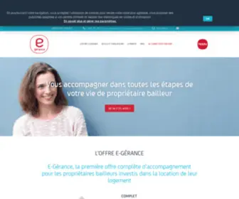 E-Gerance.fr(E-Gérance) Screenshot