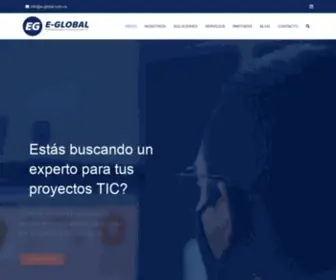 E-Global.com.co(Profesionales en TIC) Screenshot