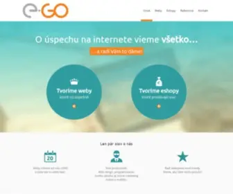 E-GO.sk(E-GO WebDesign) Screenshot