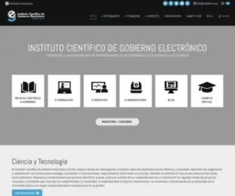 E-Gobiernos.org(E Gobiernos) Screenshot