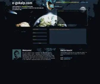 E-Gokalp.com(Freelance webmaster) Screenshot