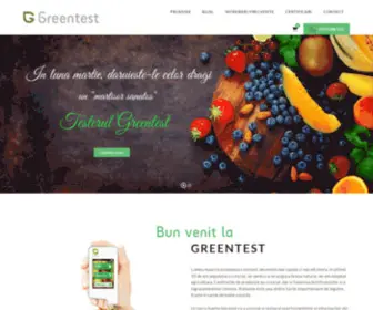 E-Greentest.ro(Aparat masurat nitrati din legume) Screenshot