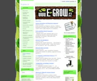 E-Grow.cz(Growshop E) Screenshot