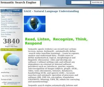 E-Gui.com(Semantic Search Engine) Screenshot