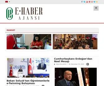 E-Haberajansi.com(E-Haber Ajans) Screenshot